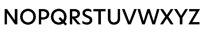 Seitu Variable Medium Font UPPERCASE