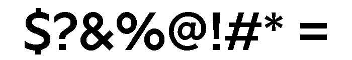 Seitu Variable Semibold Font OTHER CHARS