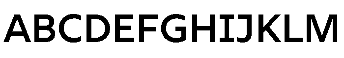 Seitu Variable Semibold Font UPPERCASE