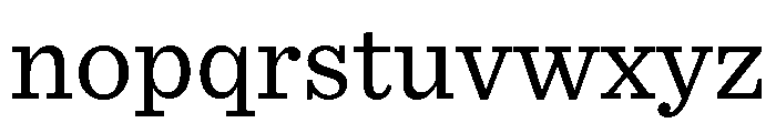 Sentinel Regular Font LOWERCASE