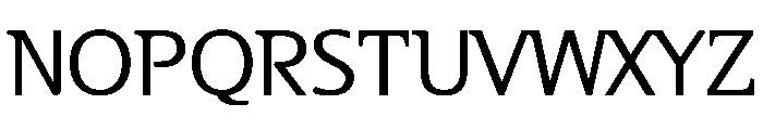 Seoul Hangang Semibold Font UPPERCASE