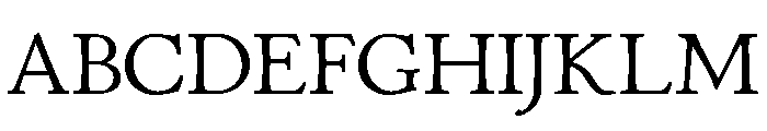 Seria Medium Font UPPERCASE