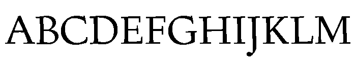 Seria Regular Font UPPERCASE