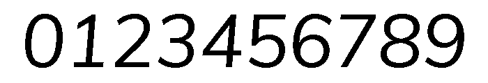 Seria Sans Italic Font OTHER CHARS