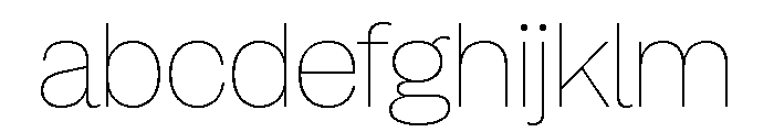 Setar L Hairline FONT