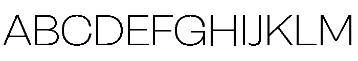 Setar L Thin Font UPPERCASE