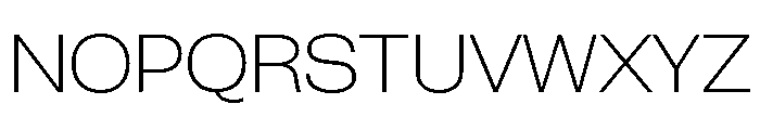 Setar L Thin Font UPPERCASE
