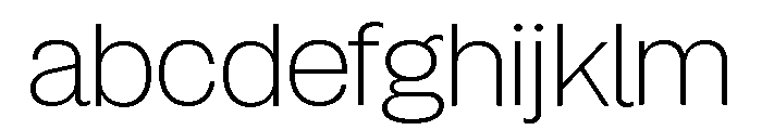 Setar L Thin FONT