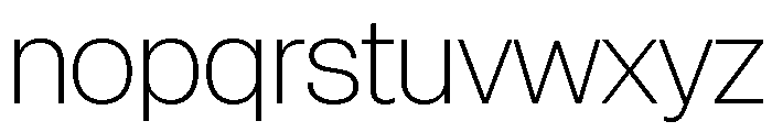 Setar L Thin Font LOWERCASE