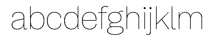 Setar M Hairline FONT