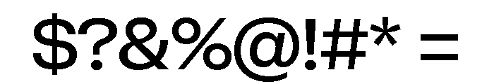 Setar M Medium Font OTHER CHARS