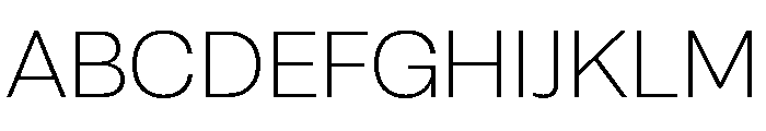 Setar M Thin Font UPPERCASE