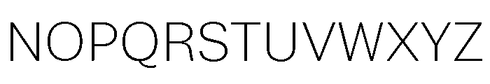 Setar XS Thin Font UPPERCASE