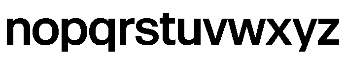 Sets Grotesk Bold Font LOWERCASE