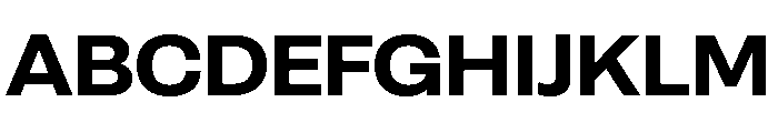 Sets Grotesk Extra Bold Font UPPERCASE