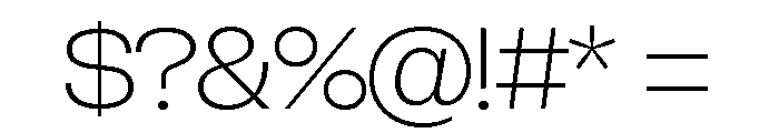 Sets Grotesk Extra Light Font OTHER CHARS