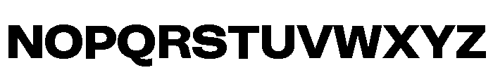 Sets Grotesk Heavy Font UPPERCASE
