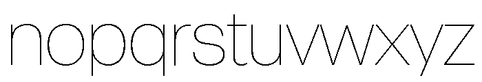 Sets Grotesk L Hairline Font LOWERCASE