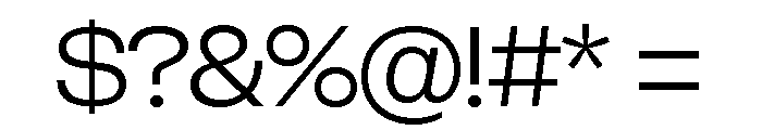 Sets Grotesk Light Font OTHER CHARS