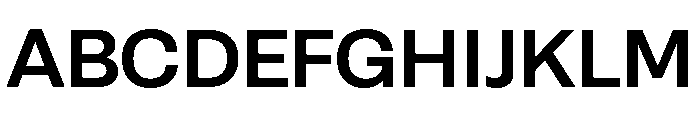 Sets Grotesk M Bold Font UPPERCASE