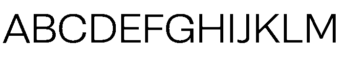 Sets Grotesk M Light Font UPPERCASE