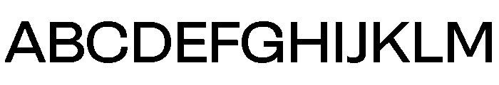 Sets Grotesk Medium Font UPPERCASE