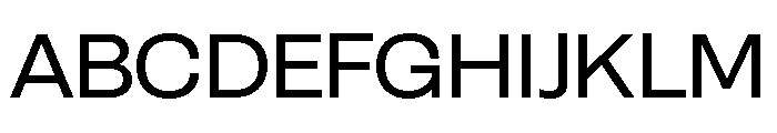 Sets Grotesk Regular Font UPPERCASE