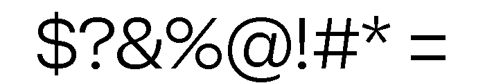 Sets Grotesk S Light Font OTHER CHARS