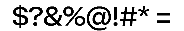 Sets Grotesk S Medium Font OTHER CHARS