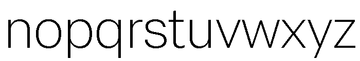 Sets Grotesk S Thin Font LOWERCASE