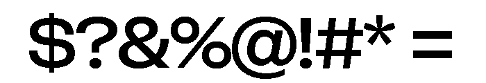Sets Grotesk Semibold Font OTHER CHARS