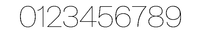 Sets Grotesk XS Hairline Font OTHER CHARS