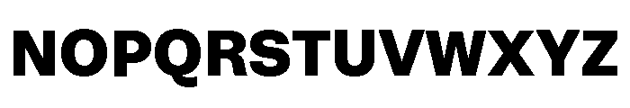 Sets Grotesk XS Heavy Font UPPERCASE