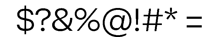 Sets Grotesk XS Light Font OTHER CHARS