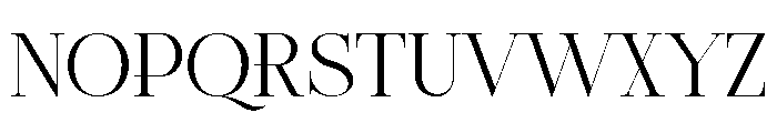 SECOR Font UPPERCASE