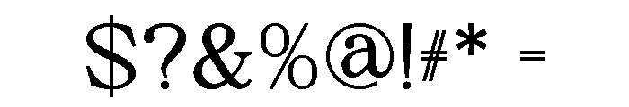SECTH VOUGHT Font OTHER CHARS