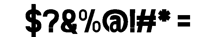 SELLON Bold Font OTHER CHARS