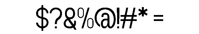 SELLON Font OTHER CHARS