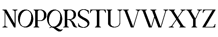 SEMIKA-Regular Font UPPERCASE