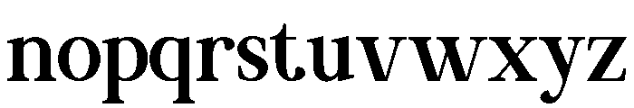 SEMIKA-Regular Font LOWERCASE