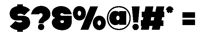 SENNKO-Regular Font OTHER CHARS