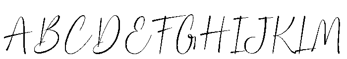 SERALUNE-Regular Font UPPERCASE
