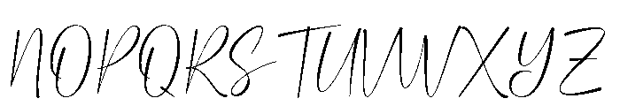 SERALUNE-Regular Font UPPERCASE