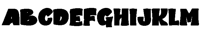 SEROMUT Regular Font UPPERCASE