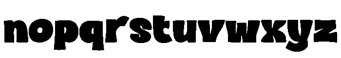 SEROMUT Regular Font LOWERCASE
