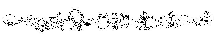 Sea Doodle FONT