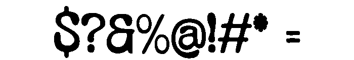 Sea_Shell Font OTHER CHARS