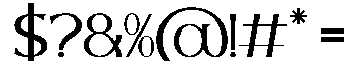 Sealgair Light Font OTHER CHARS