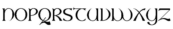 Sealgair Light Font UPPERCASE