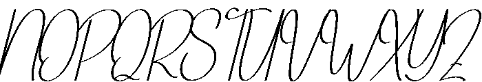 Seamles Font UPPERCASE